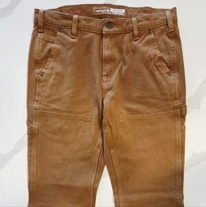 Carhartt: Rugged Flex Relaxed Fit Twill Double Front Work Pants NWT: Size 8
